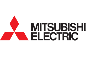 Mitsubishi Electric logo representing advanced home and kitchen appliances