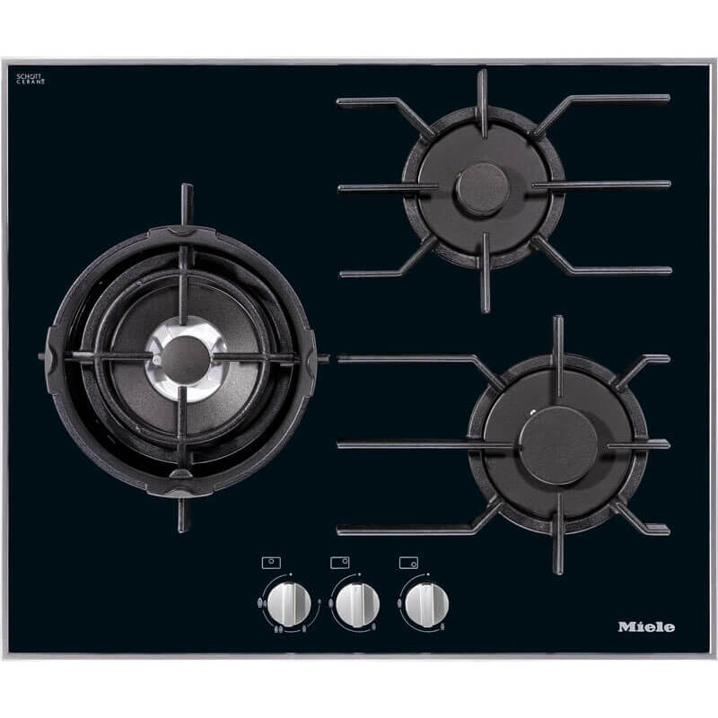 Miele KM 3014 Stainless steel gas cooktop | 09209870