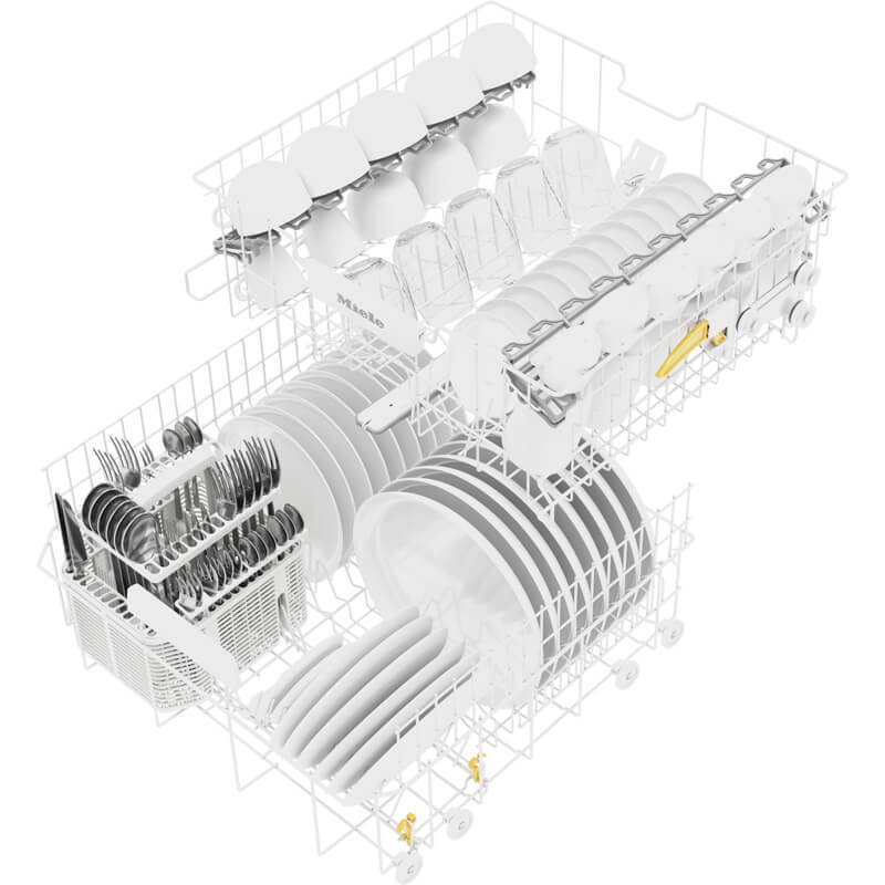 Miele G 5000 BK CLST Freestanding Dishwasher Clean Steel finish | 11587490 - Image 2