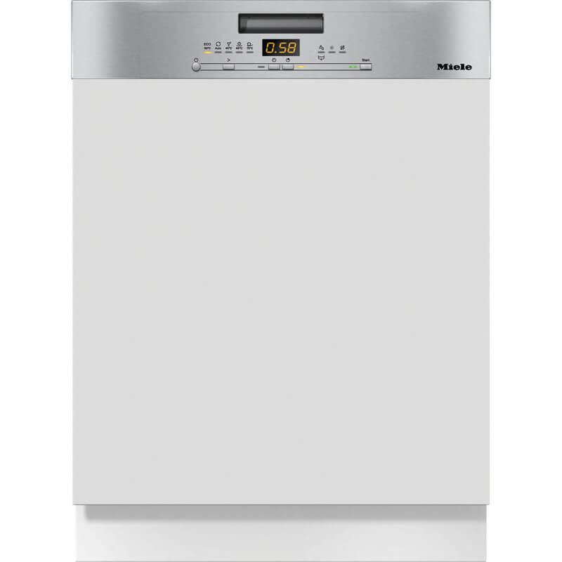 Miele G 5000 SCi CLST Semi Integrated Dishwasher - Clean Steel fascia | 11587550