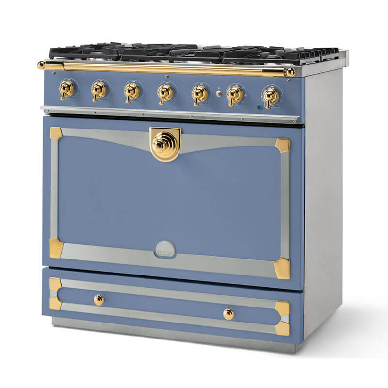 La Cornue Albertine90 Paris Blue Cooker | ALB90DFPB
