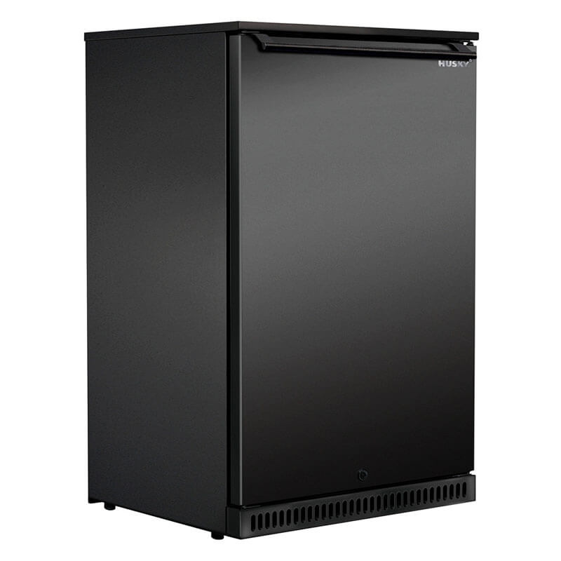 Husky Alfresco Black Solid Door Cooler | ALFC1SDBLK840