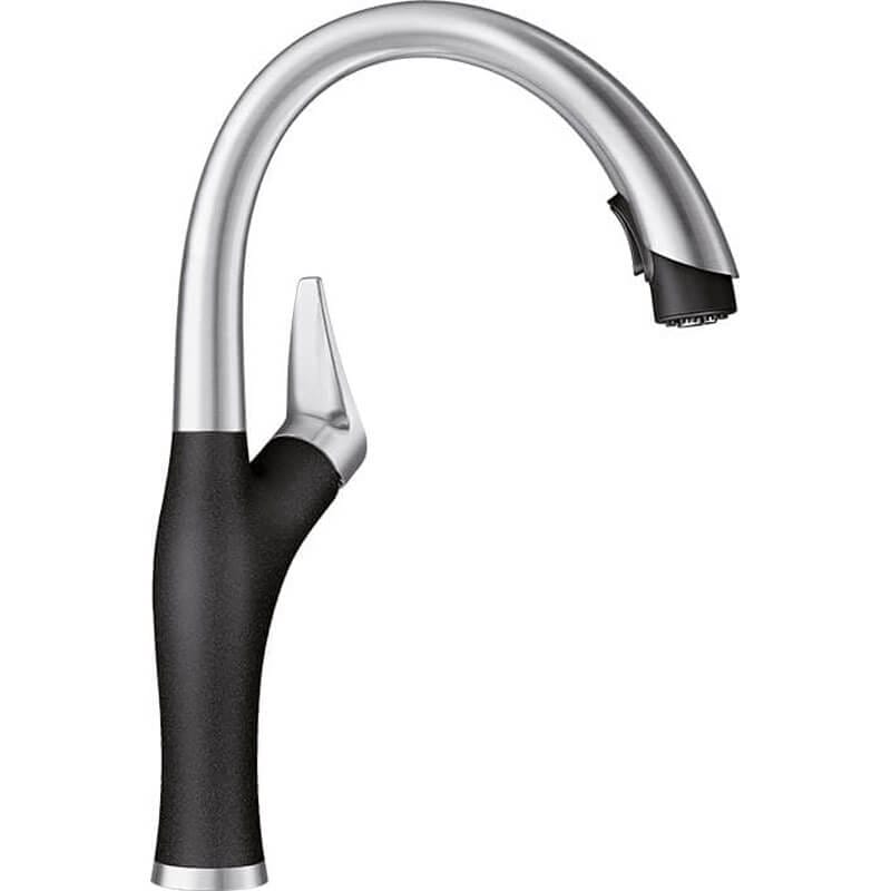 Blanco Single lever mixer tap with pull out spray arm | ARTONASA