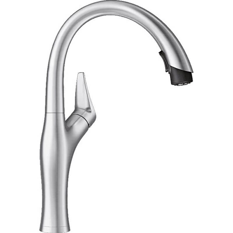 Blanco Single lever mixer tap with pull out spray arm | ARTONASBR