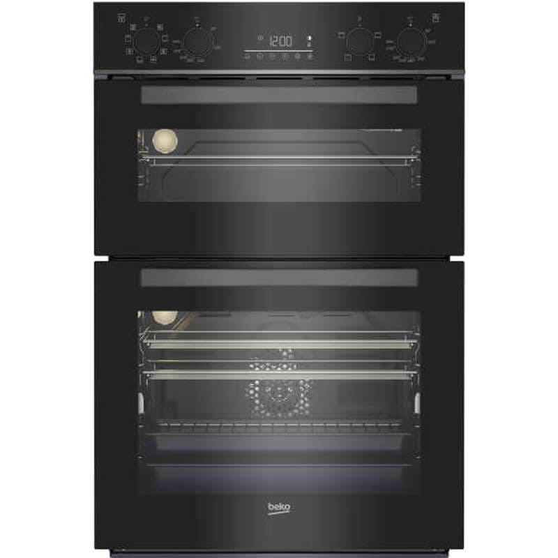 Beko 60cm Multifunction Built-in Double Oven | BBO6811DDX