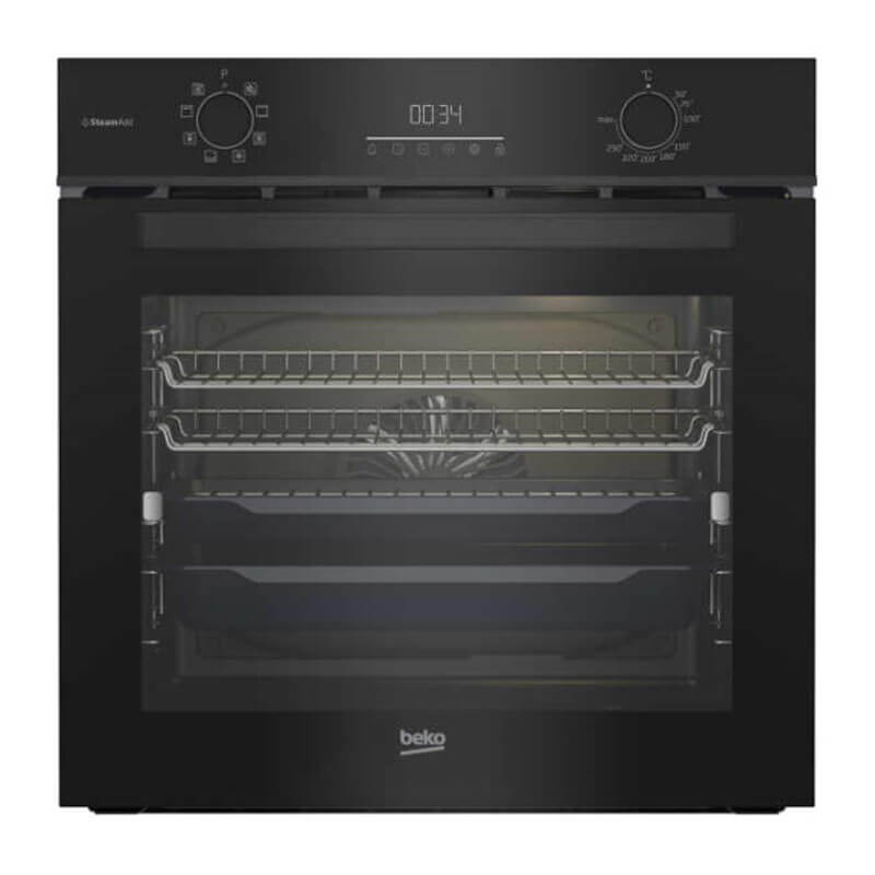 Beko 60cm Multifunction Built-In Oven with Touch Screen | BBO6851MDX