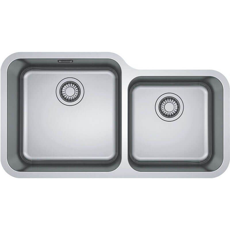 Franke BCX120-42/35B Bell 1&1/2 Bowl sink - Undermount Installation | BCX120-42-35B