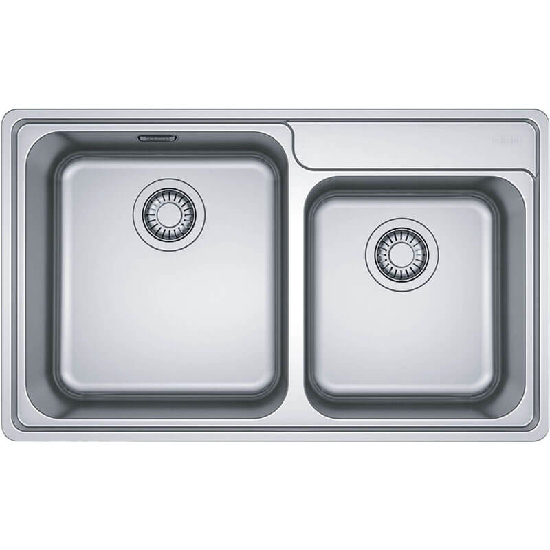 Franke BCX620-42/35B Bell 1&1/2 Bowl sink - Topmount Installation | BCX620-42-35B