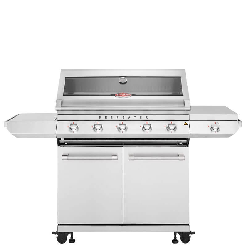 Beefeater 7000 Classic 5 burner BBQ side burner & trolley Stainless Steel | BMG7652SA