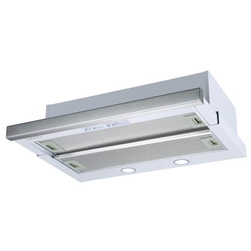 Beko 60cm Stainless Steel Telescopic Rangehood | BRH60TW