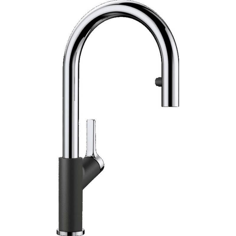 Blanco Single lever mixer tap with pull out spray arm | CARENASA