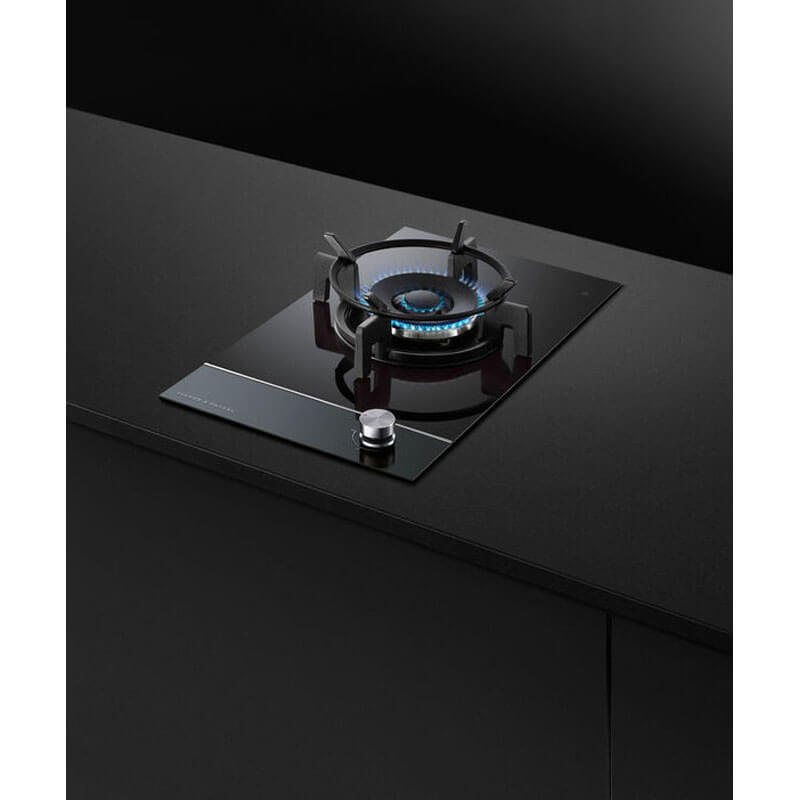 Fisher & Paykel 30cm Series 9 1 Burner Gas Cooktop LPG | CG301DLPGB4