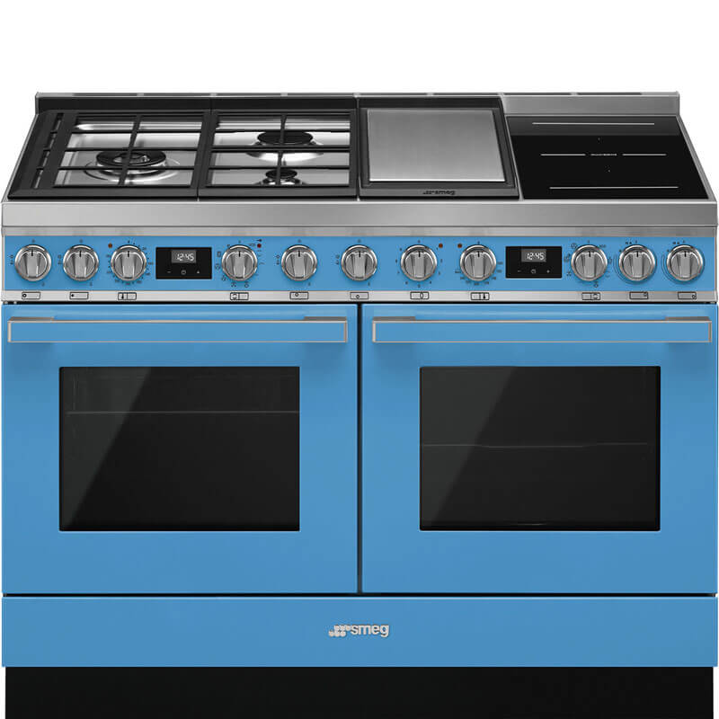 Smeg Appliances Portofino 120cm Gas Upright Cooker Turquoise | CPF120IGMPTA