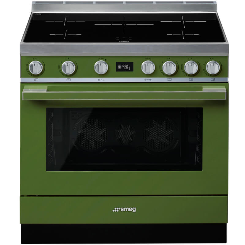 Smeg Appliances 90cm Portofino Induction Pyrolytic Freestanding Cooker | CPF9IP