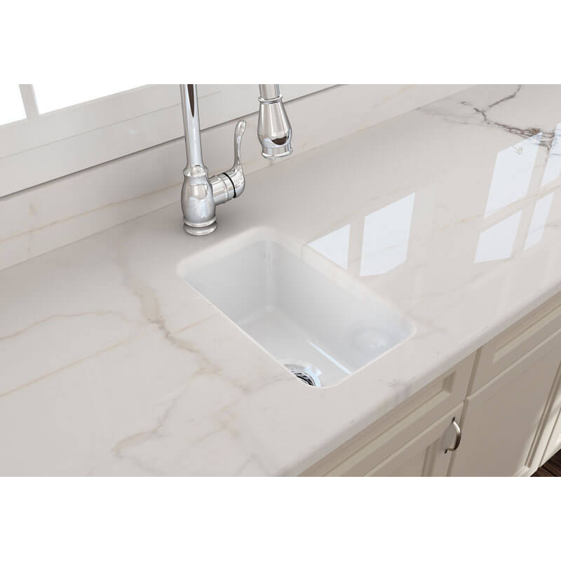 Turner Hastings Cuisine 30 x 46 Fine Fireclay Single Bowl Sink White Gloss | CU30FS - Image 3