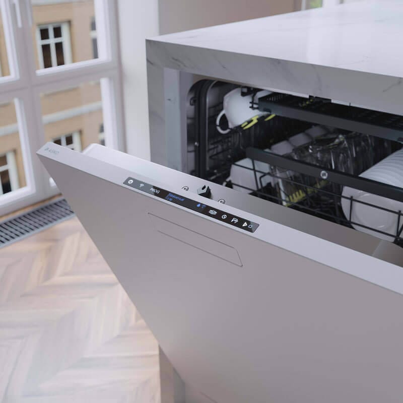 Asko 82cm Dishwasher Built-In Logic White | DBI565IK.W.AU - Image 3