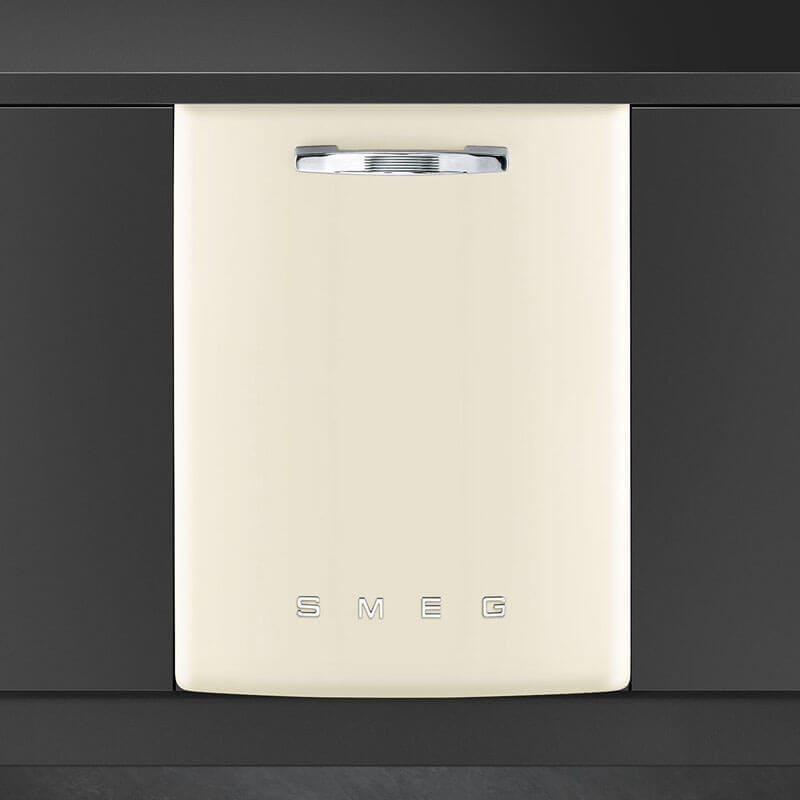Smeg Appliances Fab Retro Built In Dishwasher Cream | DWIFABP2