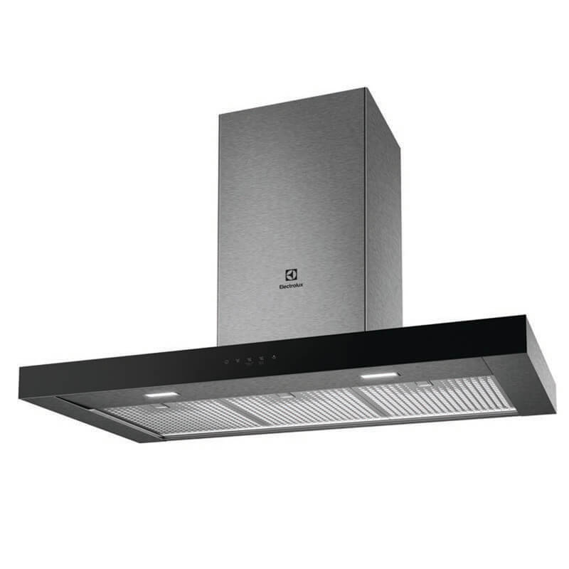 Electrolux 90cm dark stainless steel canopy rangehood with Hob2Hood technology | ERC925DSD - Image 2