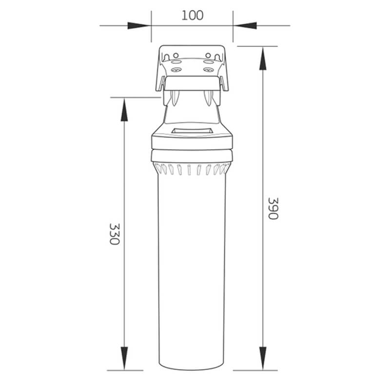 Franke Franke F1 High Flow Filter and F1-R replacement filter | F1 - Image 2