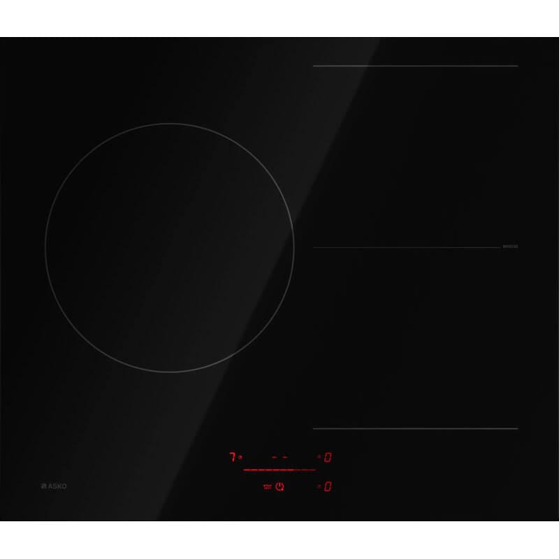 Asko 60cm Hob Induction 3 Z circular+bridge | HI2632FBG1 - Image 3