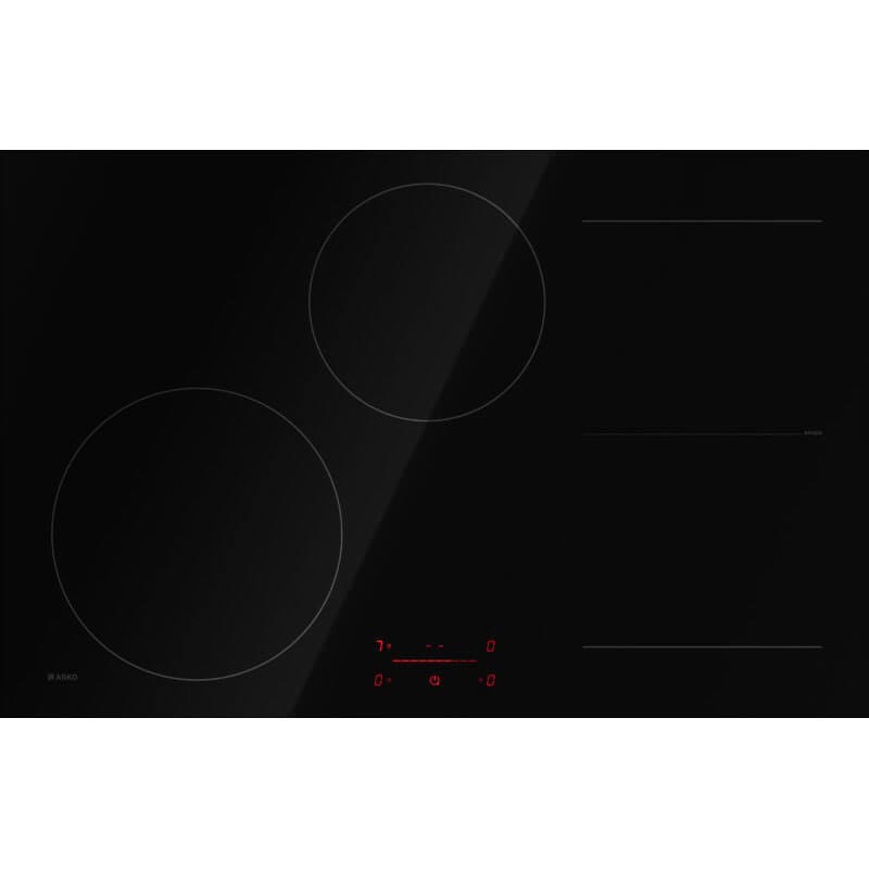 Asko 80cm Hob Induction 4 Z circular+bridge | HI2842FBG1