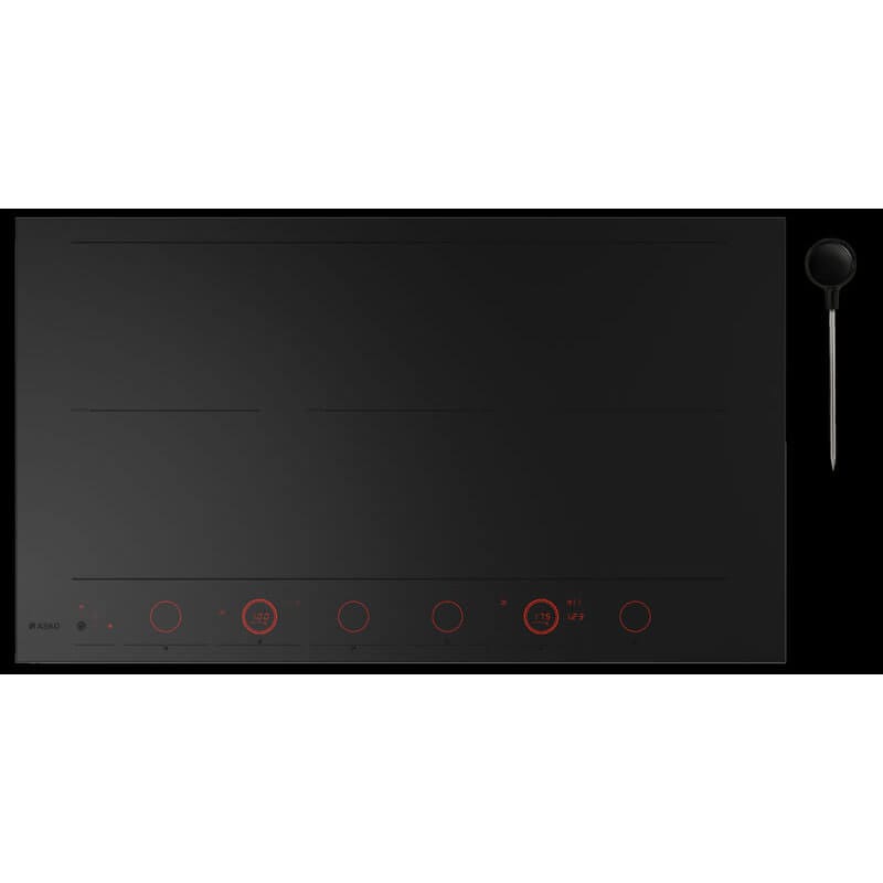 Asko 90cm Matt Black Celsius Induction Cooktop | HID956MC
