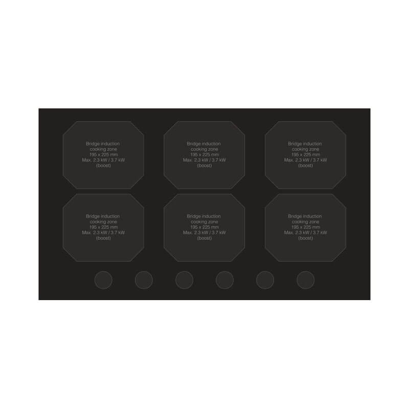 Asko 90cm Matt Black Celsius Induction Cooktop | HID956MC - Image 3