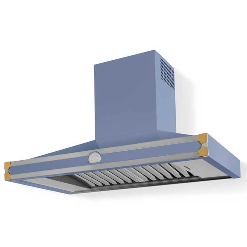 La Cornue CornuFe110 Paris Blue Rangehood | HS1P