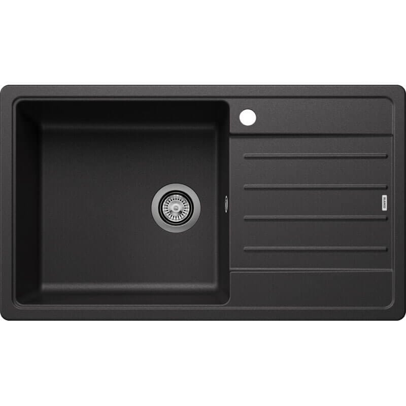 Blanco Large single bowl Silgranit. Available in white anthracite and black. Inset installation right-hand or left-hand bowl | LEGRA XL 6S