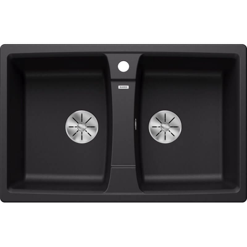 Blanco Silgranit - Double bowl Silgranite. Available in white anthracite and black. Inset installation | LEXA 8