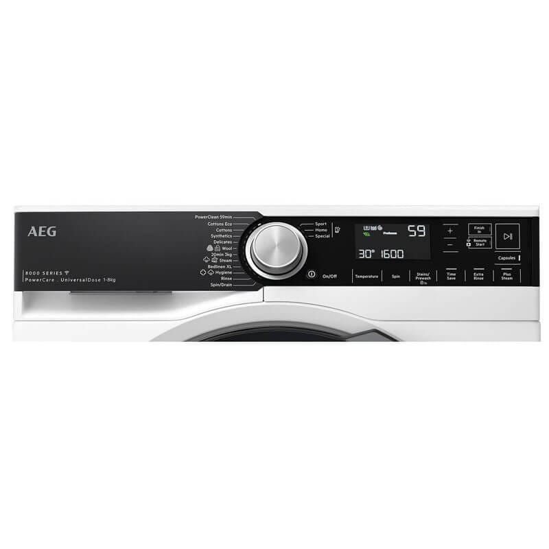 AEG 8KG Front Loader Washer | LF8584M8O - Image 2