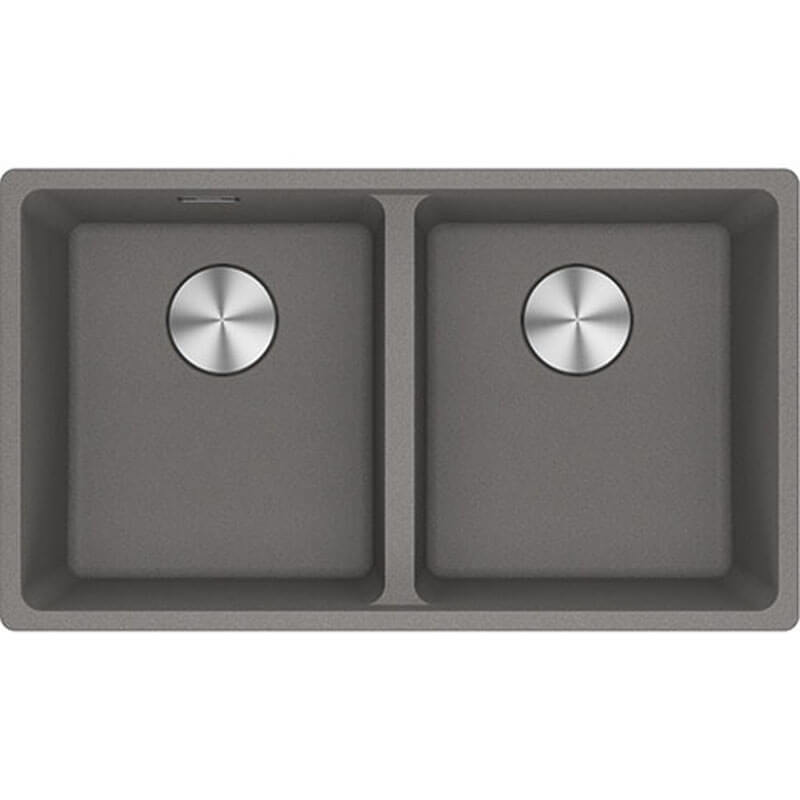 Franke Maris Double Bowl Stone Gray | MRG620-35-35-ST