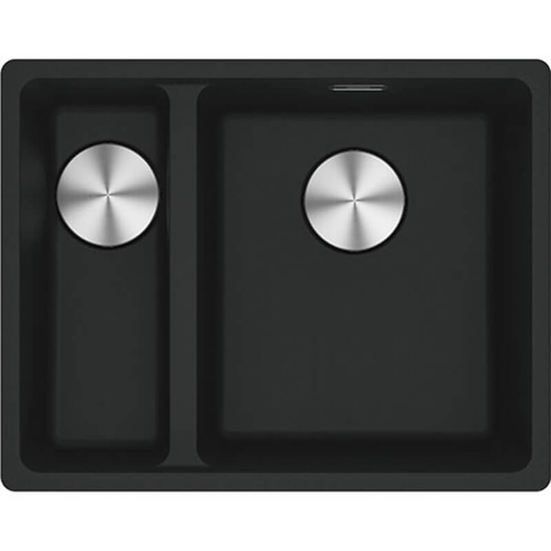 Franke Maris 1 & 1/2 Bowl Left Matt Black | MRG660-35-15-SBL-MB