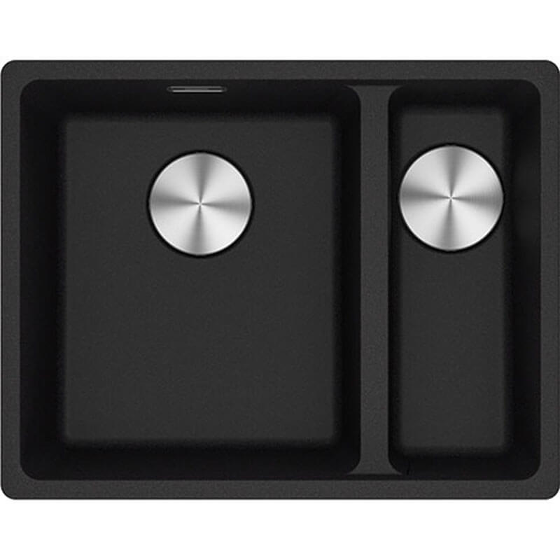 Franke Maris 1 & 1/2 Bowl Right Onyx | MRG660-35-15-SBR-ON