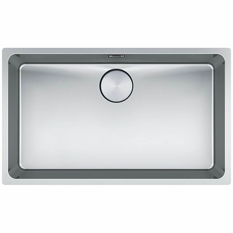 Franke Mythos Single Bowl Bare Stainless Steel Sink Undermount | MYX110-70B