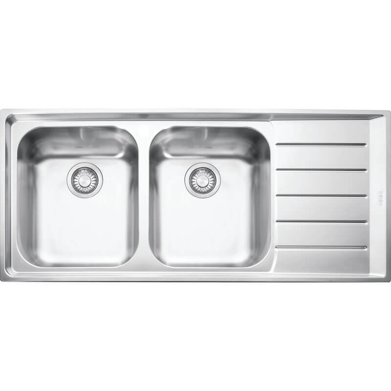 Franke Neptune Double Bowl - Right Hand Drainer | NEX621RHD
