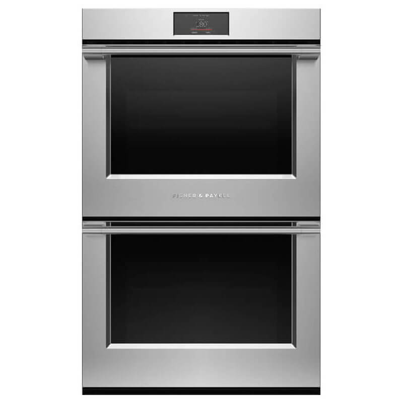 Fisher & Paykel 76cm Series 9 Professional Pyrolytic Double Oven | OB76DPPTX1
