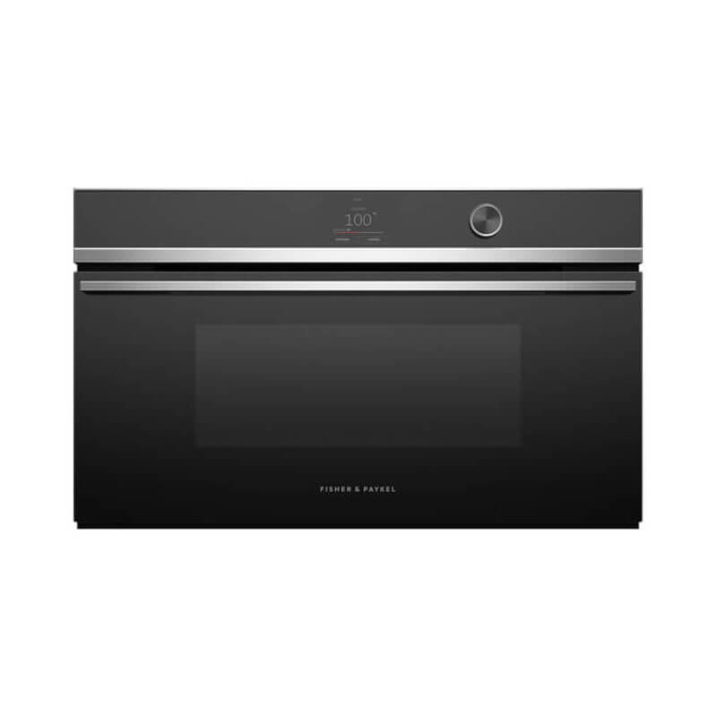 Fisher & Paykel 76cm Series 9 Contemporary Compact Combi-Steam Oven | OS76NDTDX1 - Image 2