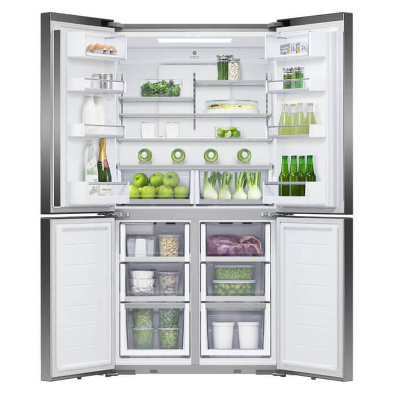 Fisher & Paykel 538L Series 7 Quad Door Refrigerator Freezer Ice & Water | RF605QDUVB2 - Image 3