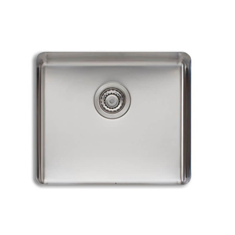 Oliveri Sonetto Single Bowl Sink - Brushed Stainless Steel | SN1050U