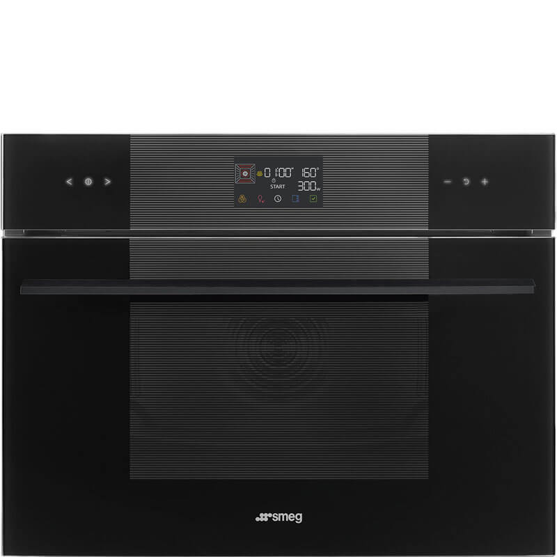 Smeg Appliances Linea Speed Oven Black | SOA4102M1B3