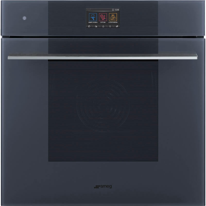 Smeg Appliances Linea 60cm Steam100 PRO Oven Neptune Grey | SOA6104S4PG