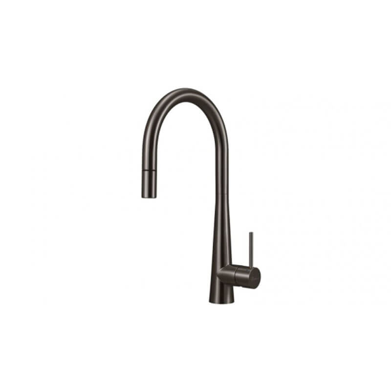 Oliveri Essente Goose Neck Mixer Tap - Gunmetal | SS2525-GM