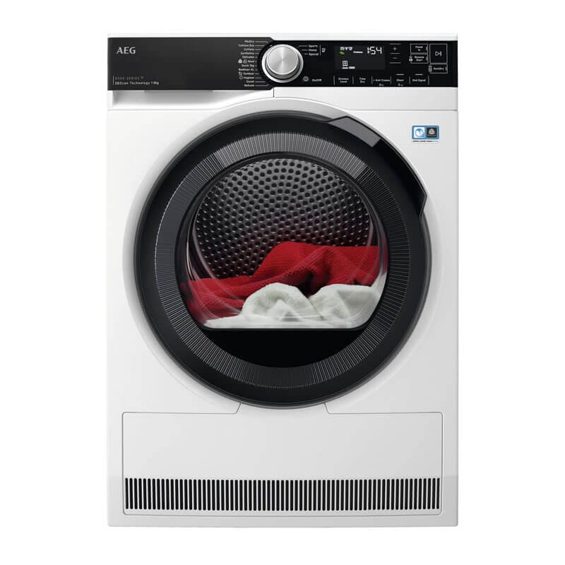 AEG 8KG Heat Pump Dryer | T858M6OBC