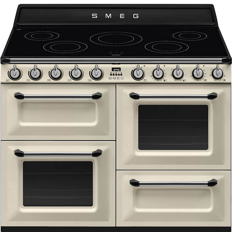 Smeg Appliances Victoria Cream Induction Freestanding Cooker | TR4110IP2