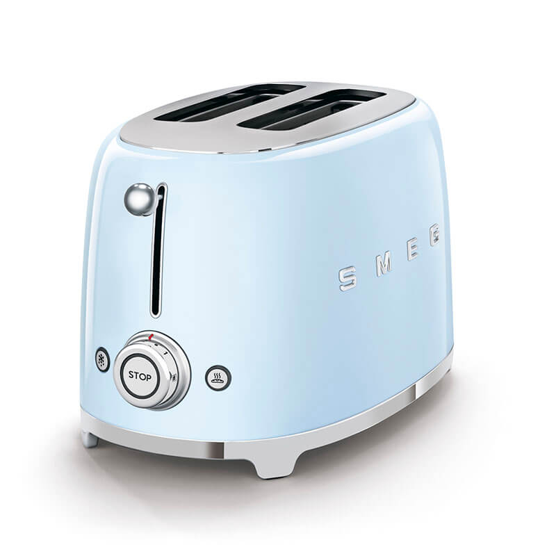 Smeg Appliances Toaster - 2 Slice Pastel Blue | TSF01PBAU