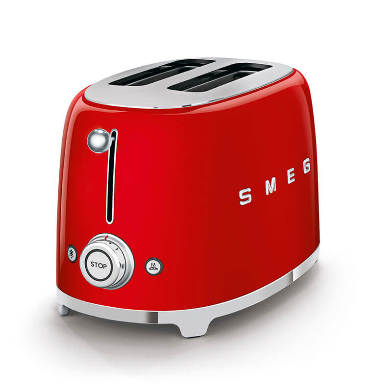 Smeg Appliances Toaster - 2 Slice Red | TSF01RDAU