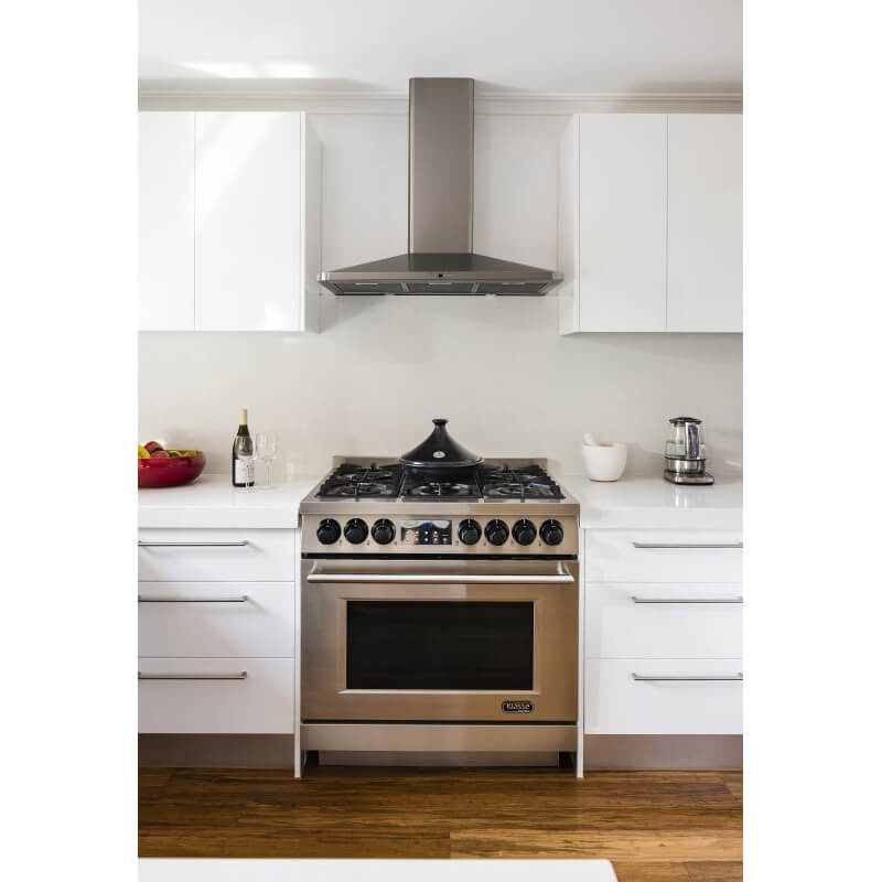 Schweigen 90cm Wall Mounted Rangehood | WM2190SP - Image 3