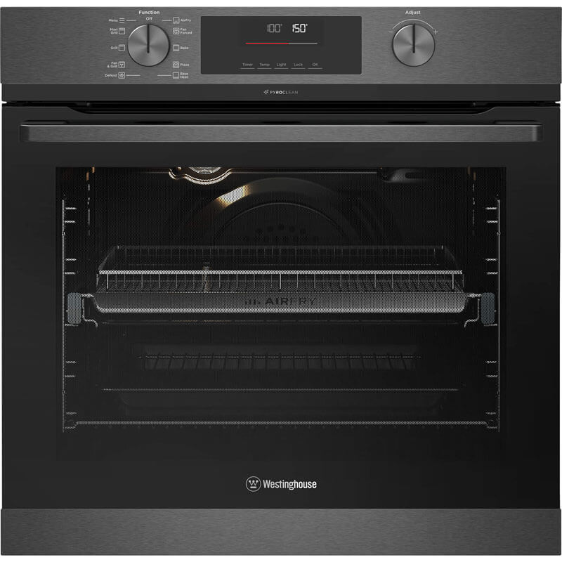 Westinghouse Multi-Function 10 Pyrolytic Oven With Airfry Dark Stainless Steel | WVEP6716DD