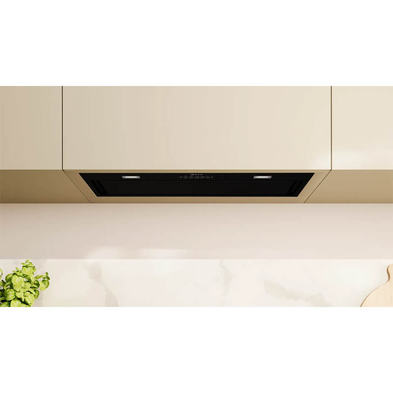 Neff N 90 integrated rangehood 70 cm Black | D76NPC1S0A